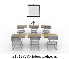 3d empty conference room 3d empty conference room