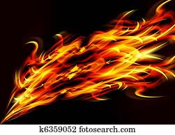 abstract flames abstract flames