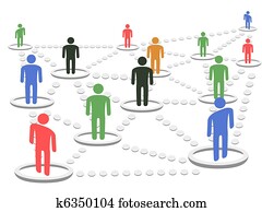 business Network concept