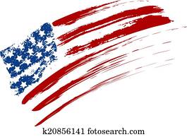 grunge, flag usa.