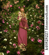 In the Rose Garden, 3d CG In the Rose Garden, 3d CG