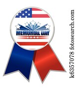 Memorial Day ribbon