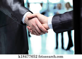 pessoas negócio, apertar mão