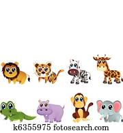 Wildlife animal cartoons Wildlife animal cartoons