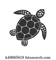 צב של ים, איקון