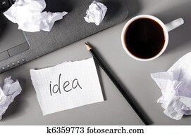 事務, 創造性, 概念