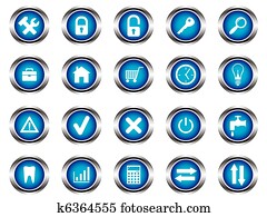 a, 集合, ......的, 按鈕