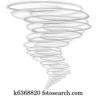 abbildung, von, tornado abbildung, von, tornado