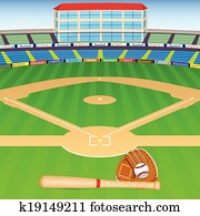 Baseball Field Baseball Field