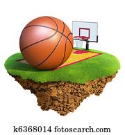 Stock Illustrations of Basketball Hoop k0347720 - Search Clipart