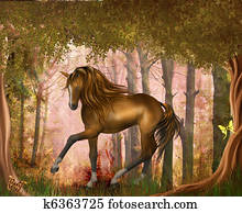 horse in the magic wood horse in the magic wood