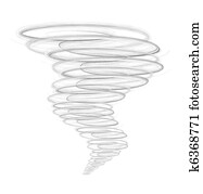 Illustration of tornado Illustration of tornado