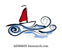 Sailing Boat illustration Sailing Boat illustration