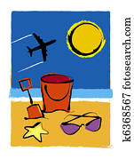 Summer Beach Vacation