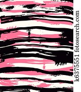 brush border pink ink background