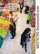 Busy Supermarket