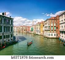Grand Canal in Venice, Italy Grand Canal in Venice, Italy