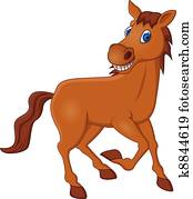 Horse cartoon Horse cartoon