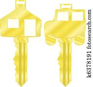 House and car keys
