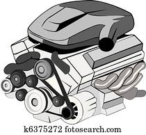 Motor Clip Art Illustrations. 72,232 motor clipart EPS vector drawings