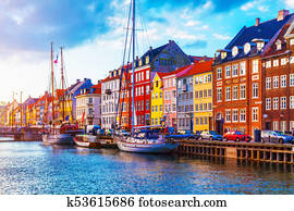 Nyhavn, Copenhagen, Denmark Nyhavn, Copenhagen, Denmark