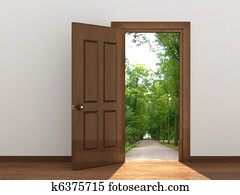 Open door Open door