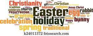 pascua, palabra, nube
