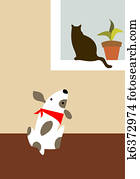 כלב, ו, חתול