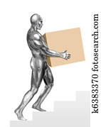 chromeman, boîte portant