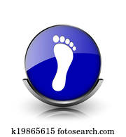 Foot print icon Foot print icon