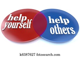 Helf Yourself and Others - Venn Diagram Helf Yourself and Others - Venn Diagram