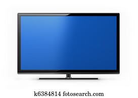 Modern TV screen Modern TV screen