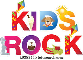 The word kids rock The word kids rock