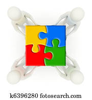 3d, גברים, להחזיק, התאסף, חידה של תחתיך, חתיכות