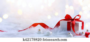 Christmas holidays composition on light background with copy space for your text Christmas holidays composition on light background with copy space for your text