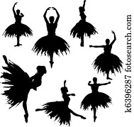 Classical Ballerina Silhouettes Classical Ballerina Silhouettes