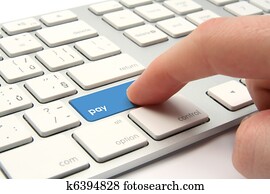Electronic payment concept Electronic payment concept