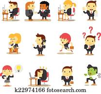 Office business people