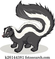 בואש *עם פסים, ציור היתולי