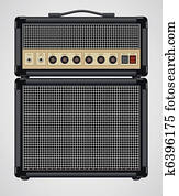 גיטרה, מגבר