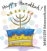 Hanukkah Cake Hanukkah Cake