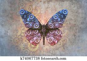 Steampunk Butterfly Steampunk Butterfly
