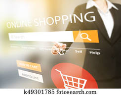 woman doing online shopping woman doing online shopping