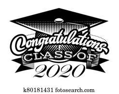 Graduation vector Class of 2020. Congrats grad Congratulations Graduate Graduation vector Class of 2020. Congrats grad Congratulations Graduate