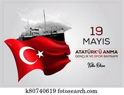 Happy 19 May Commemoration of Atat?rk, Youth and Sports Day. Happy 19 May Commemoration of Atat?rk, Youth and Sports Day.
