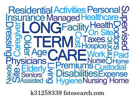 Long Term Care Word Cloud
