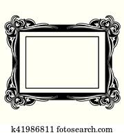 Vector picture frame Vector picture frame