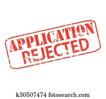 Application rejected