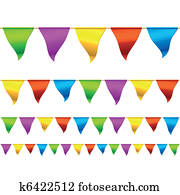 Bunting flags Bunting flags