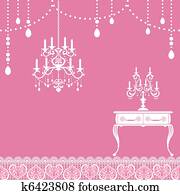 Candle frame Candle frame